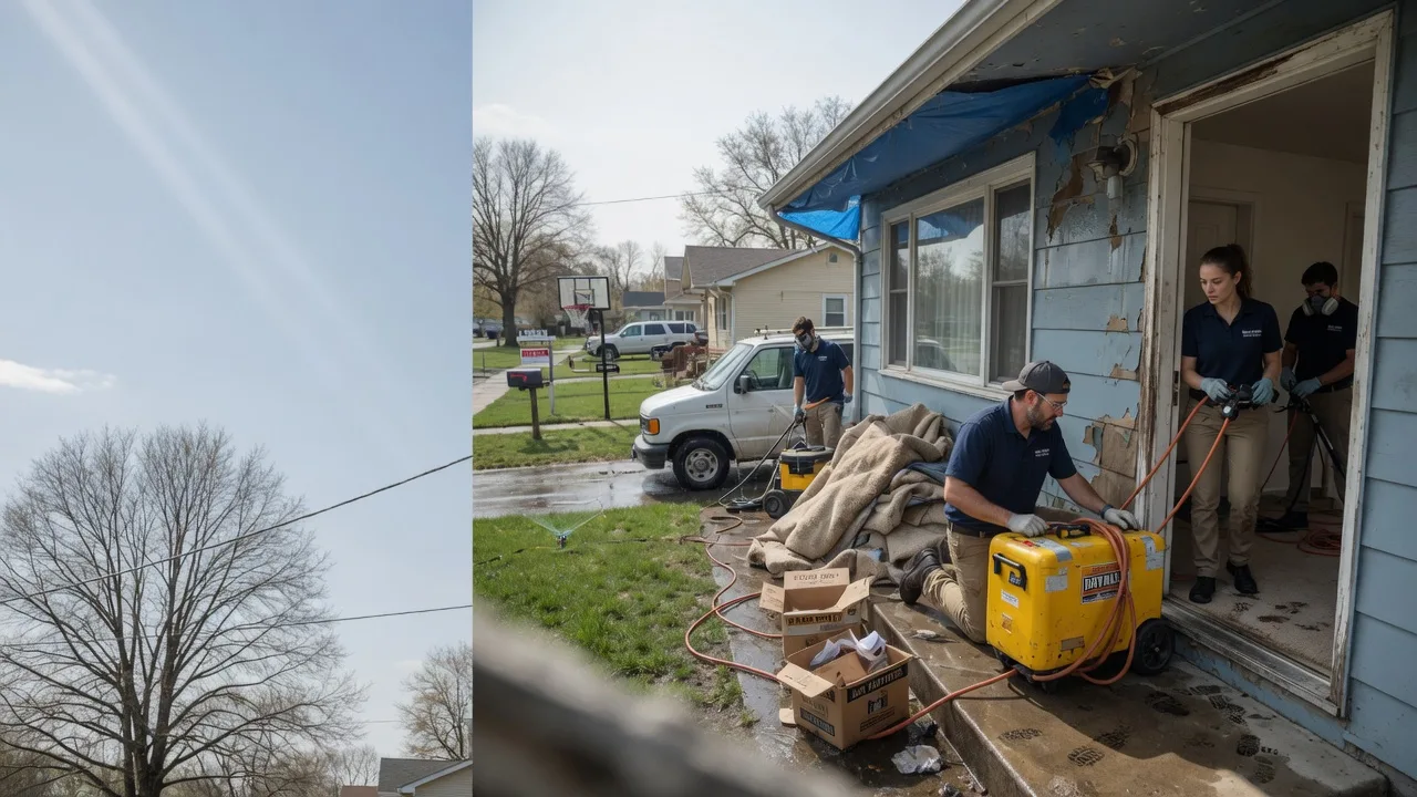 Basement Flood Cleanup in Sanford, NC near me